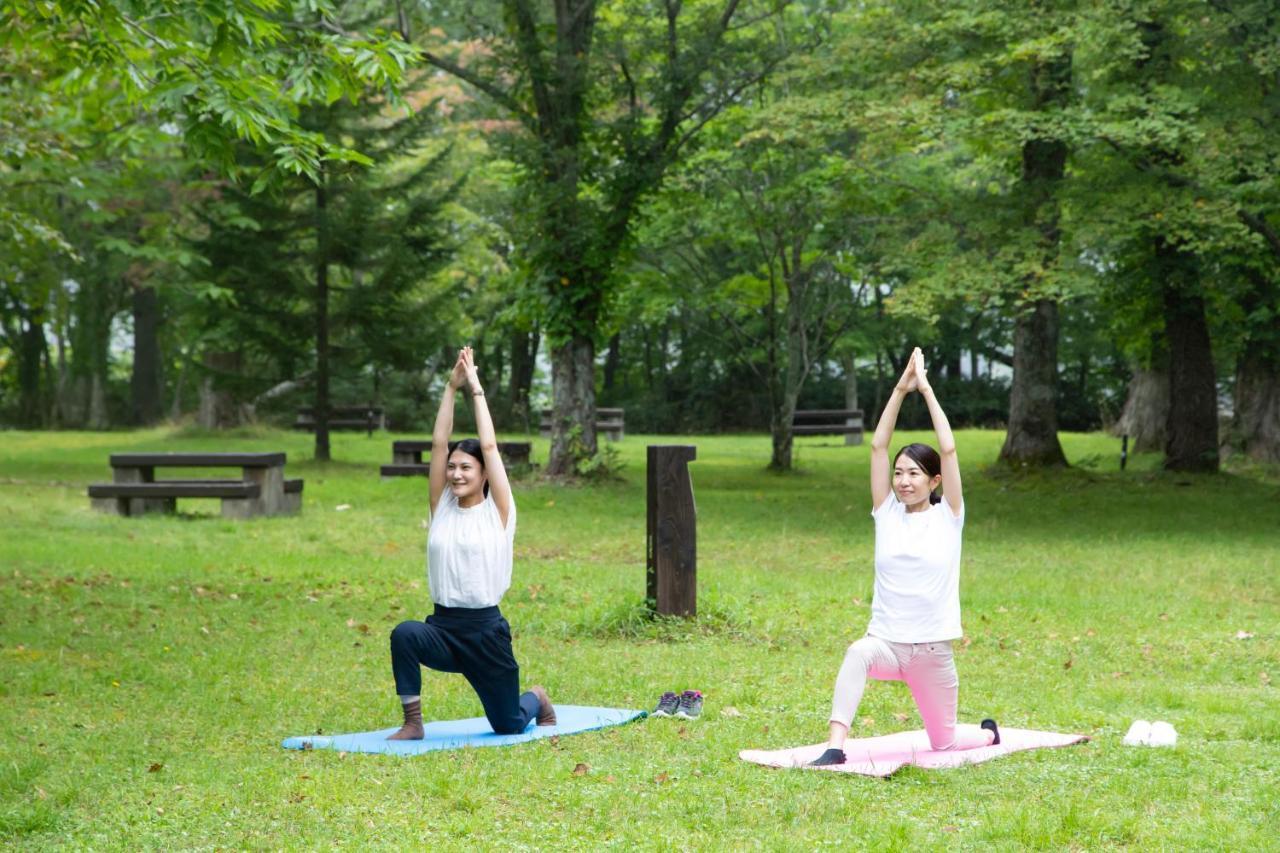 ホテル 休暇村支笏湖 千歳市 エクステリア 写真